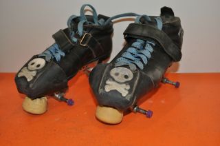 Vintage Roller Speed Skates Riedell With No Wheels