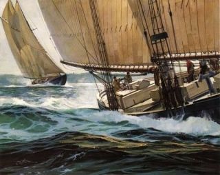Sailing and Maritime Art Lithographs - Limited Editions,  - Thomas Hoyne 3