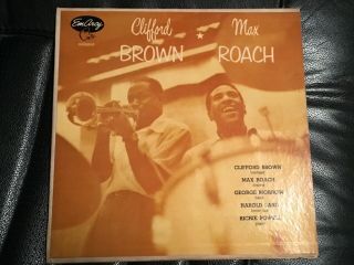 Clifford Brown Max Roach 1954 10 Inch Vinyl Lp Emarcy