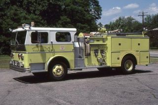 Bridgeport Ct Engine 16 1975 Ward Lafrance Pumper - Fire Apparatus Slide