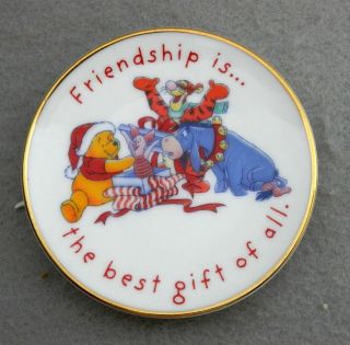Hallmark Keepsake Ornament,  Disney,  Winnie The Pooh,  Gift Of Friendship