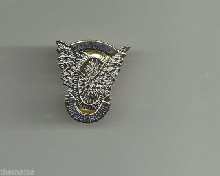 California Highway Patrol Chp Motorcycle Gold Police Badge Pin