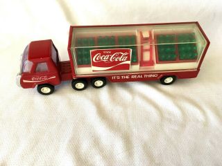 Buddy L Coca Cola Delivery Tractor Trailer 1970 