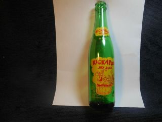 Vintage Kickapoo Joy Juice Soda Pop Bottle Toronto