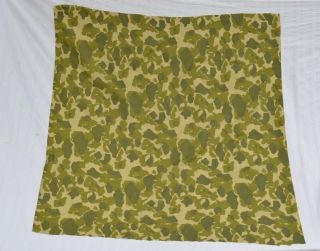 Us Wwii Or Vietnam War Para Camouflage Material Camo Helmet Cover - Neck Scarf