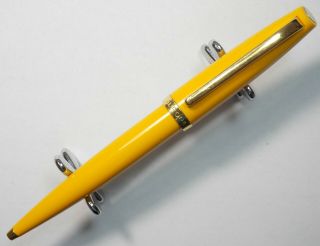 Italy Aurora Style Ballpoint Pen Orange Gt Issue