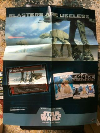 Wizards Of The Coast Star Wars Trading Card Game Promo Poster 22 " X 28 "