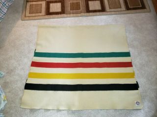 Vintage 4 Stripe Bars Glacier Park Pendleton Blanket