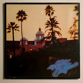 The Eagles 1976 Album Hotel California Record Complete Lp Vinyl Nm/ex