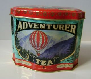Adventurer Tea Tin Decorative Tea Tin From England