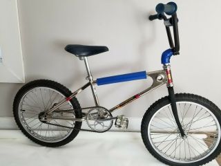 Vintage Mongoose Motomag Bmx Bike Ashtabula Femco Nos Messinger Pads Old School