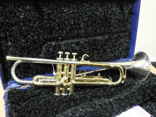 Vintage King H.  N.  White 20 Symphony Silversonic Trumpet 2