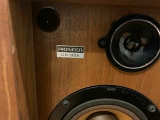 PAIR Pioneer CS - 99A Vintage Hifi Floor Speaker FB Speakers 3
