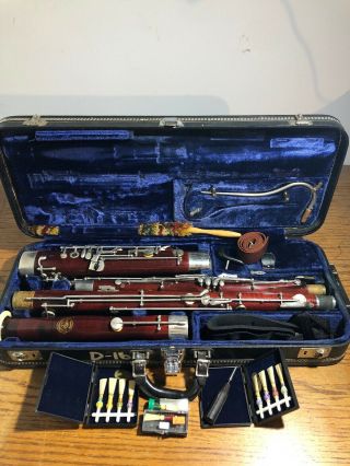 Schreiber & Sohne Bassoon Made In Germany Vintage 13262
