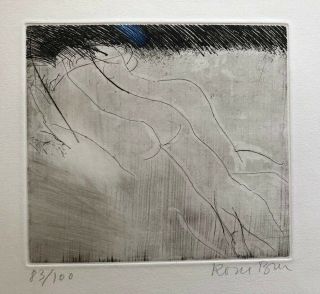Roser Bru Etching Hand Signed And Numbered