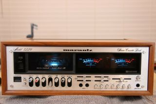 Vintage Marantz Model 5220 Stereo Cassette Tape Deck,  Belts Replaced,