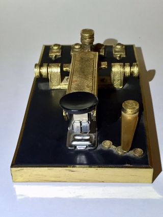 Vintage Telegraph Key Stapler by Bergh Bros Co Inc 3