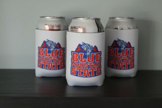 Set Of 3 Blue Mountain State Neoprene Beer Can Holder Bms Goats Tv Show 3x