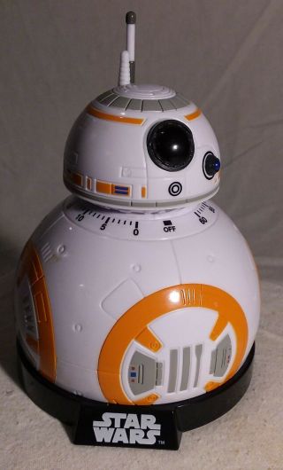 Star Wars Bb - 8 Kitchen Timer With Lights And Sounds 4.  5 Inch Tall With Antenna