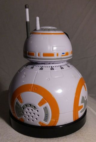 Star Wars BB - 8 Kitchen Timer With Lights and Sounds 4.  5 inch tall with Antenna 3