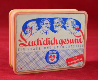 Vintage German Playing Cards Game Lach Dich Gesund Set
