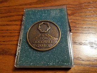 1990 Goodwill Games Seattle Wa.  Sponsor Challenge Coin / Medallion