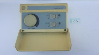 Vintage Carrier Evaporative Cooler Wall Wired Control Panel Box Tekelek 3 - 1089 - 2