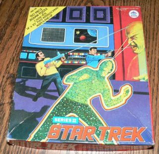 Vtg 70s Star Trek Cartoon Jigsaw Puzzle Series Ii 1976 Hg Toys " The Alien " Spock
