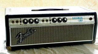 Vintage Fender Bassman Silverface Tube Guitar Amplifier - Ab165 - Fully Serviced