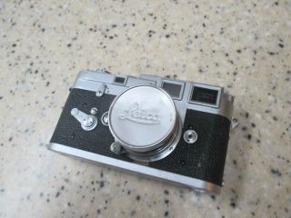 Vintage Leica M3 Camera With Lens