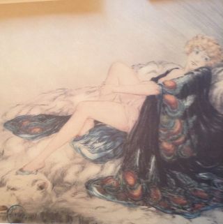 Louis Icart Prints Signed.  Numbered,  Raised Seal,  Date Stamped.  Limited Edition.