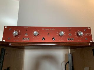 Vintage Audio M73 Dual Mic Preamp Neve 1073 Style Preamp Hot Rodded