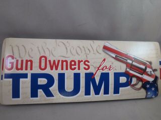 Of 8 Gun Owners For Trump Magnet We The People 2020 Revolver Usa