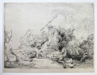 Rembrandt Amand Durand Etching 
