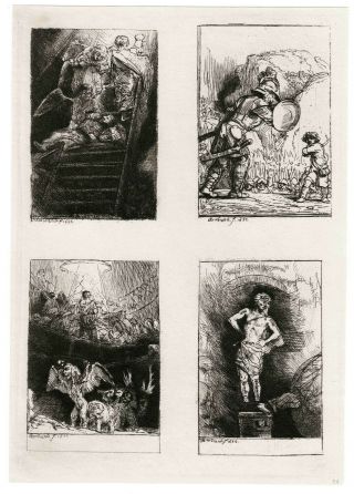 Rembrandt Amand Durand Etching 