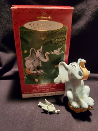 Hallmark Ornament Horton Hatches The Egg Third 3rd In The Dr.  Seuss Series 2001