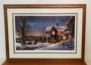 Limited Edition Terry Redlin " House Calls " Doctor Series Print Signed/numbered