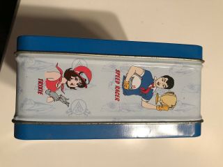 SPEED RACER METAL LUNCH BOX TIN Vintage Collectible,  no rust,  over 25 years old 3