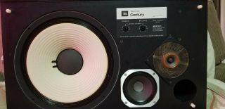 Vintage Pair Jbl L100 Century Large 3 - Way Speakers Monitors -