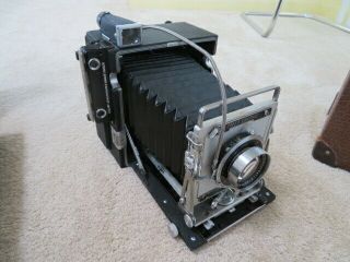 Vintage Pacemaker Speed Graphic Press Camera With Case And Accessories