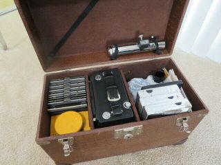 VINTAGE PACEMAKER SPEED GRAPHIC PRESS CAMERA WITH CASE AND ACCESSORIES 3