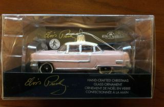 Elvis Presley Pink Cadillac Car Christmas Ornament Kurt S.  Adler