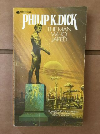 Philip K Dick The Man Who Japed First Edition Paperback 1956