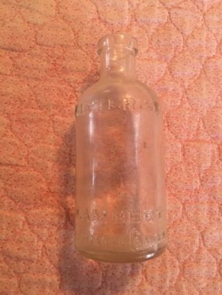 Vintage Listerine Glass Bottle Lambert Pharmacal Company