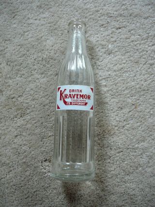 Kravemore Vintage Holdrege Ne Nebraska Coca Cola Flavors Red & White Acl - Vg