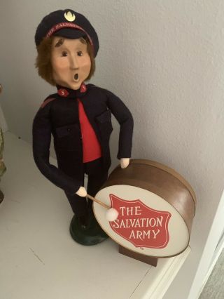 Byers Choice Salvation Army Caroler With Drum