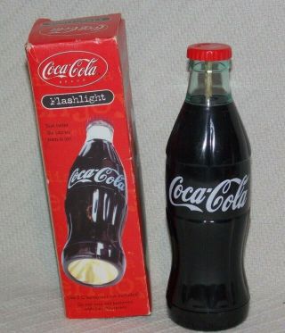 Unique Coca Cola Flashlight,  Just Twist The Cap To Turn It On,