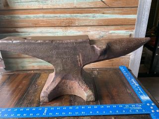 Vintage Hay Budden 140 Pound Farrier’s Blacksmith ' s Anvil 2
