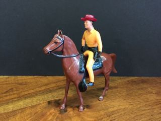 Vintage 1950s Hartland Mini Jim Hardie Wells Fargo Western Figure Toy