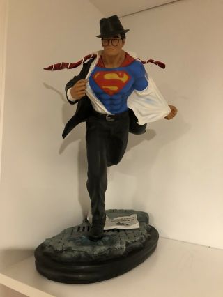 Clark Kent Custom 1/4 Statue Superman 1 Rare Statue Figure